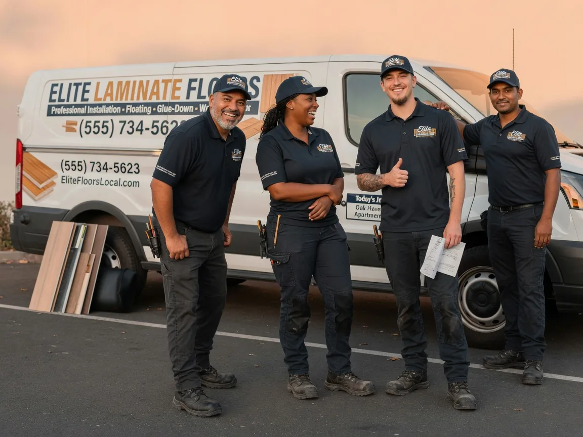 Laminate flooring installation company in Riesel, TX